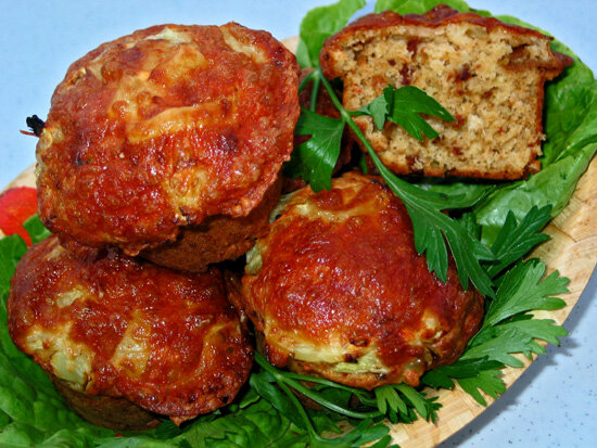 Пицца маффины. 