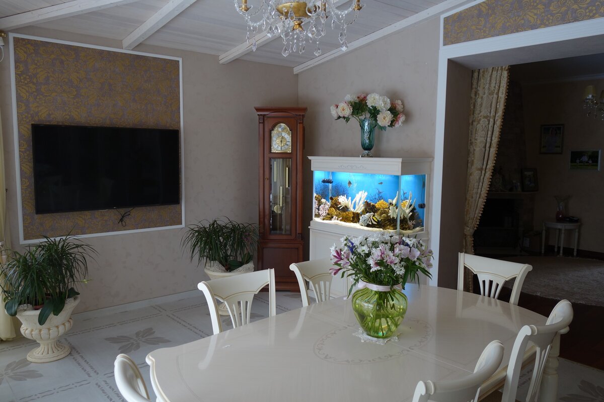 Аквариум в интерьере