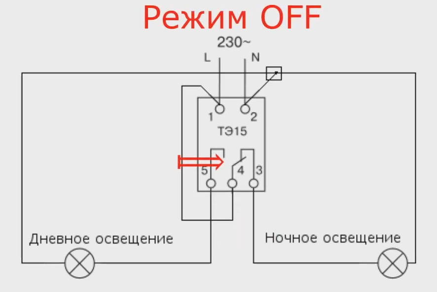 Принципиальная схема тэ15