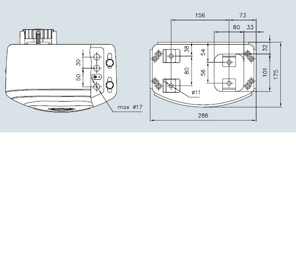 ЭЛЕКТРОМЕХАНИЧЕСКИЙ ПРИВОД RTO-500KIT