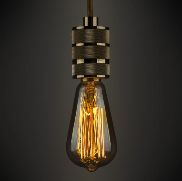 Лампа накаливания в стиле лофт. Источник фото https://clck.ru/Y5iUK