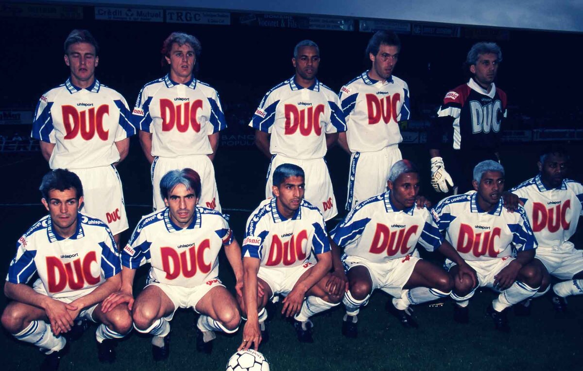 Осер - чемпион Франции 1996 года