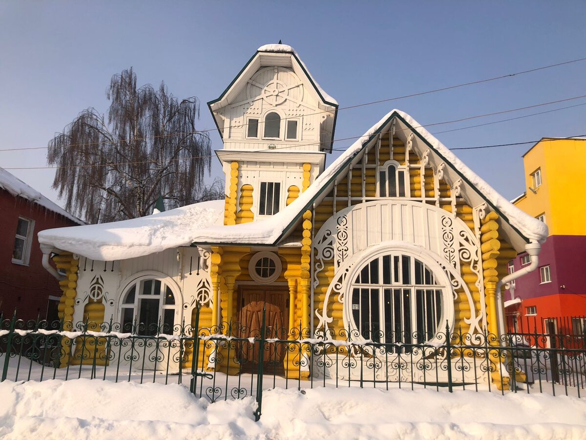 Дом купцов Лужиных. Спасибо нынешним хозяевам за восстановление!