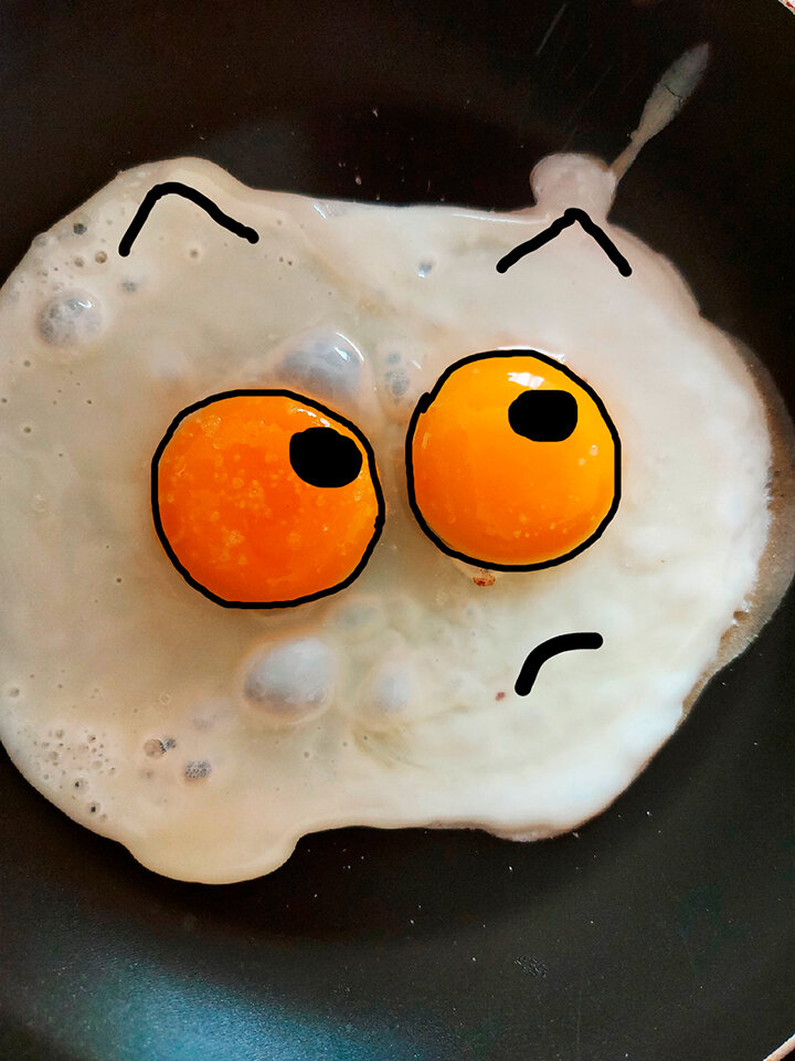 Грустные яички