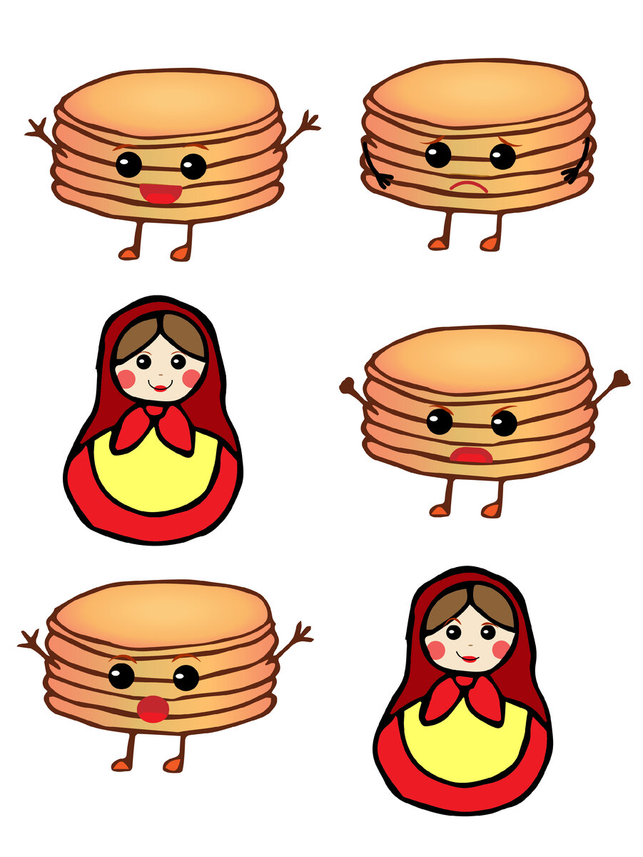 Стикерпак "Масленица"