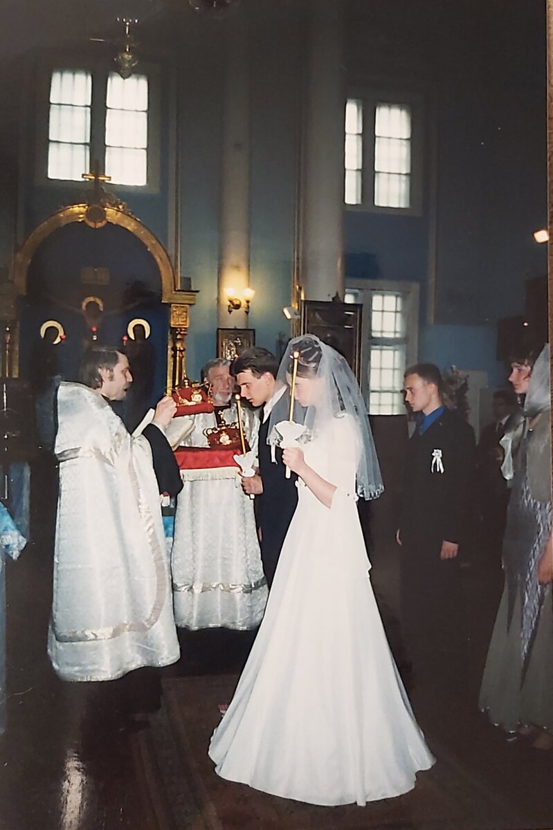 Венчание. Фото из личного архива Татьяны Фрезе