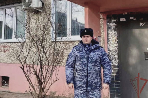    Максим Попков (фото Управление Росгвардии по Волгоградской области)