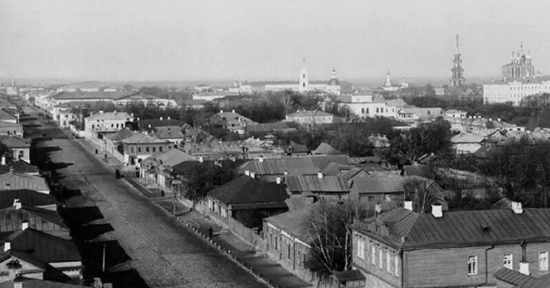 Астраханская улица в XIX веке
