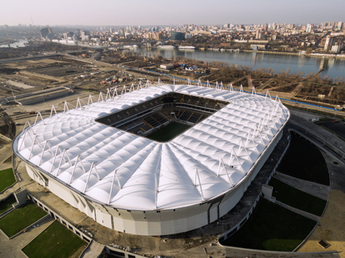 Стадионы чемпионата россии. Ростов Арена. Арена стадион стадион Ростов. Футбольная Арена в Ростове на Дону.