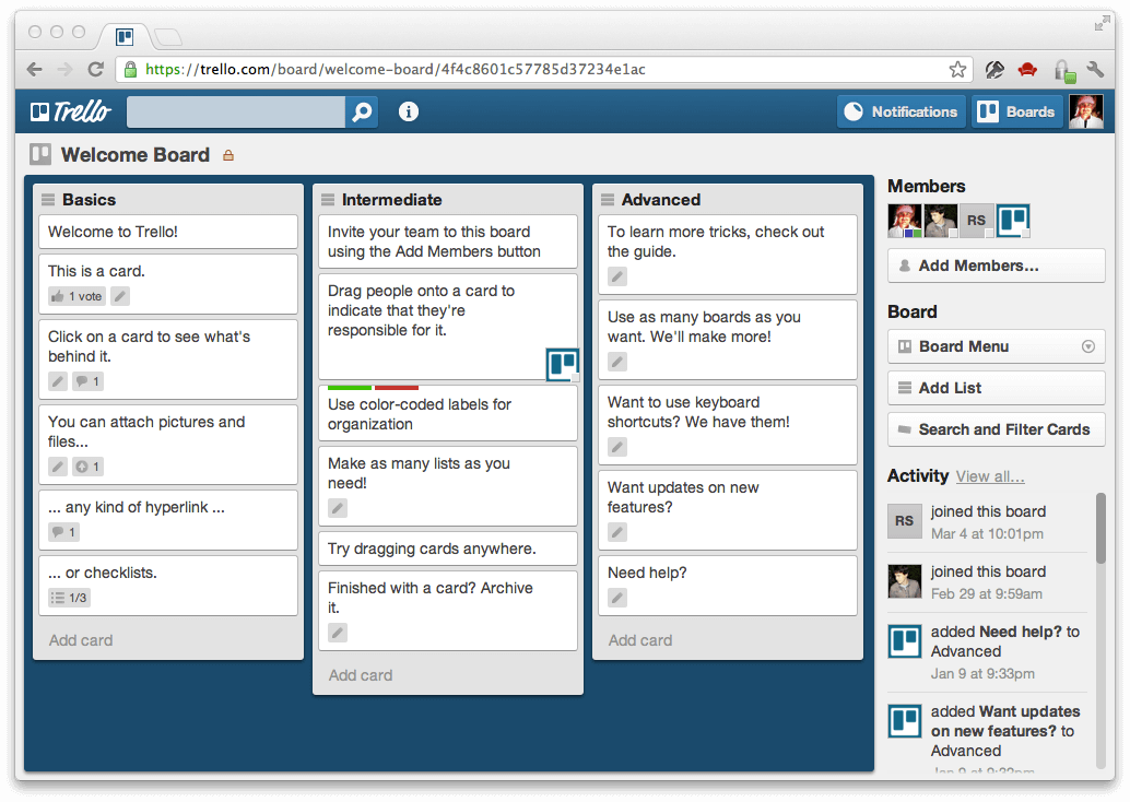 Trello система управления проектами - 81 фото