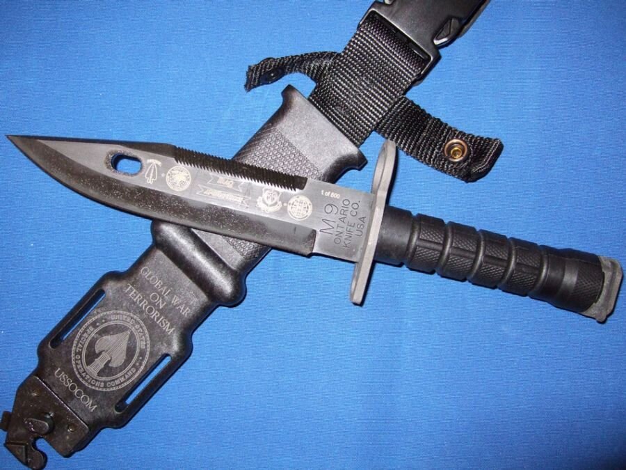 M 9 n 9. Армейский нож Ontario m9. Походный нож Columbia m9 Bayonet. Штык нож m9 Bayonet на АК. M9te710.