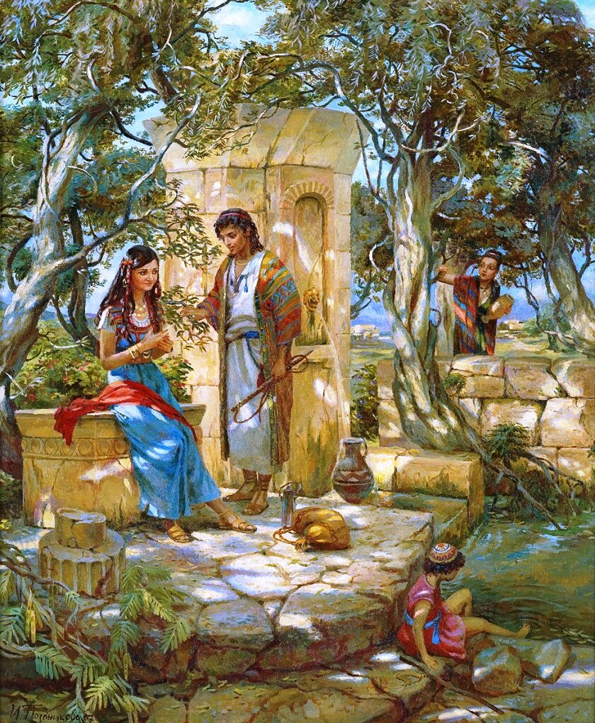 Иветта Поздникова «Рахиль и Иаков»