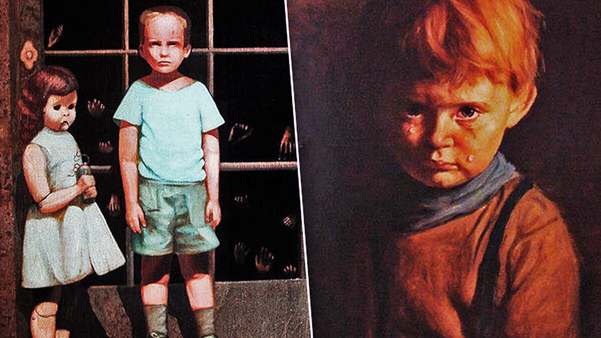 Картина мальчик и кукла у стеклянной двери. Проклятая картина Билла Стоунхэма. Проклятые картины Билл Стоунхэм. Билл Стоунхэм руки противятся.
