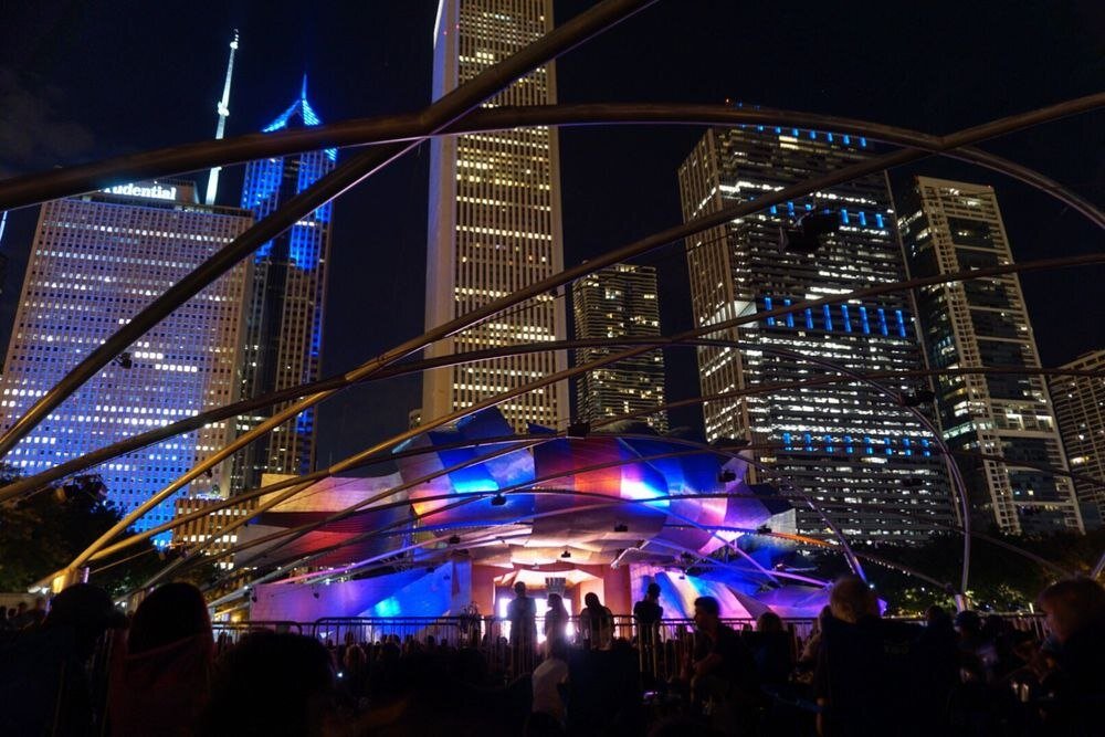 Основная сцена Чикагского джаз-фестиваля