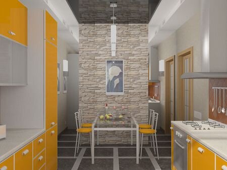 Отделка кухни декоративным камнем — выбор материала и идеи для вашей квартиры | Samplestone