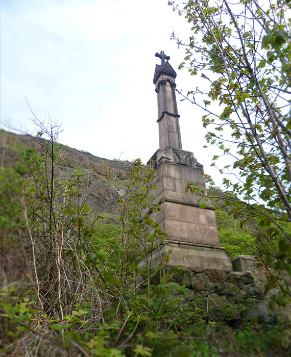 Кончина Александра отмечена памятником в Кингхорне