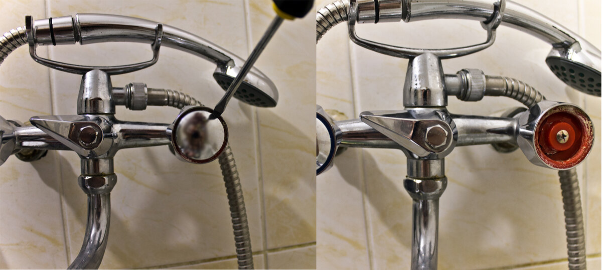 Ремонт смесителя в ванной, своими руками, не дожидаясь сантехника.  