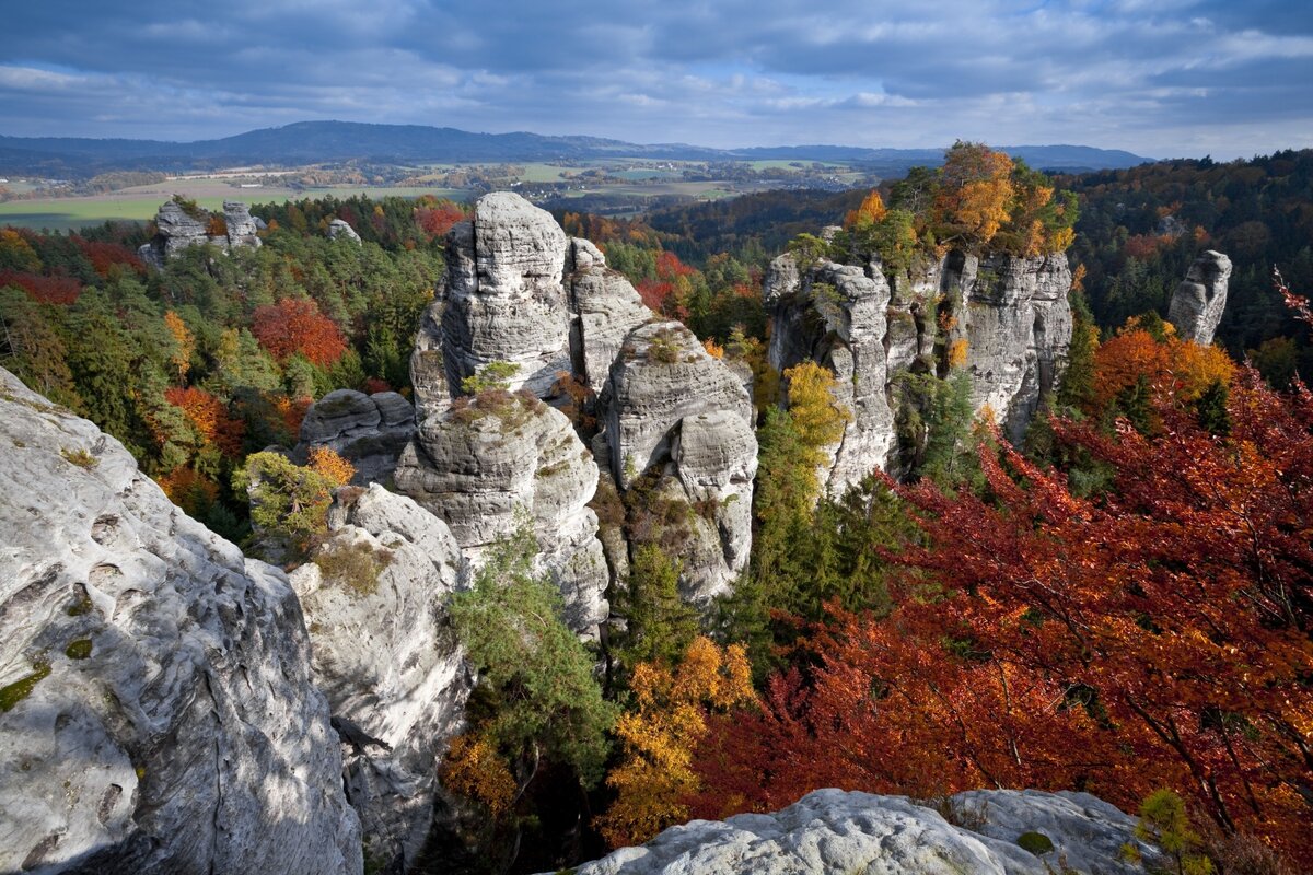 праховские скалы чехия