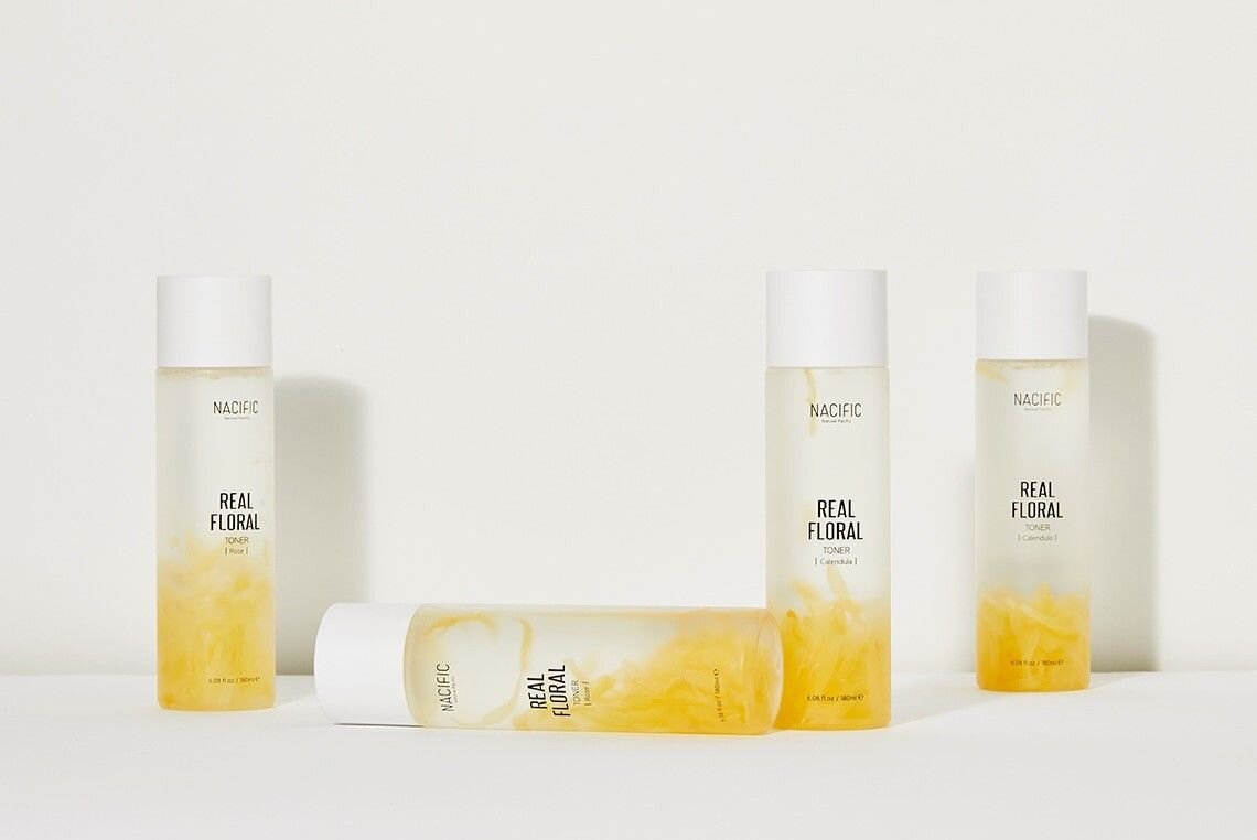 Тонер с экстрактом календулы NACIFIC Real Floral 