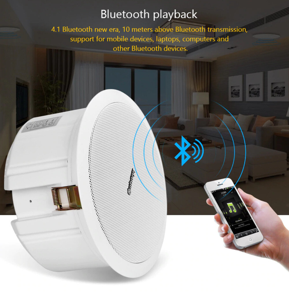 Потолочный Bluetooth динамик | Лучшие товары с Алиэкспресс | Дзен