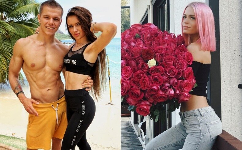 Лёша Кудряшов, Настя Иванова и Настя Балинская 
Фото: «Инстаграм»/ архив Dom2Life.ru
