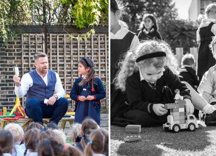 В школе также практикуются занятия на свежем воздухе. Конечно, когда позволяет погода. Фото: thomas-s.co.uk