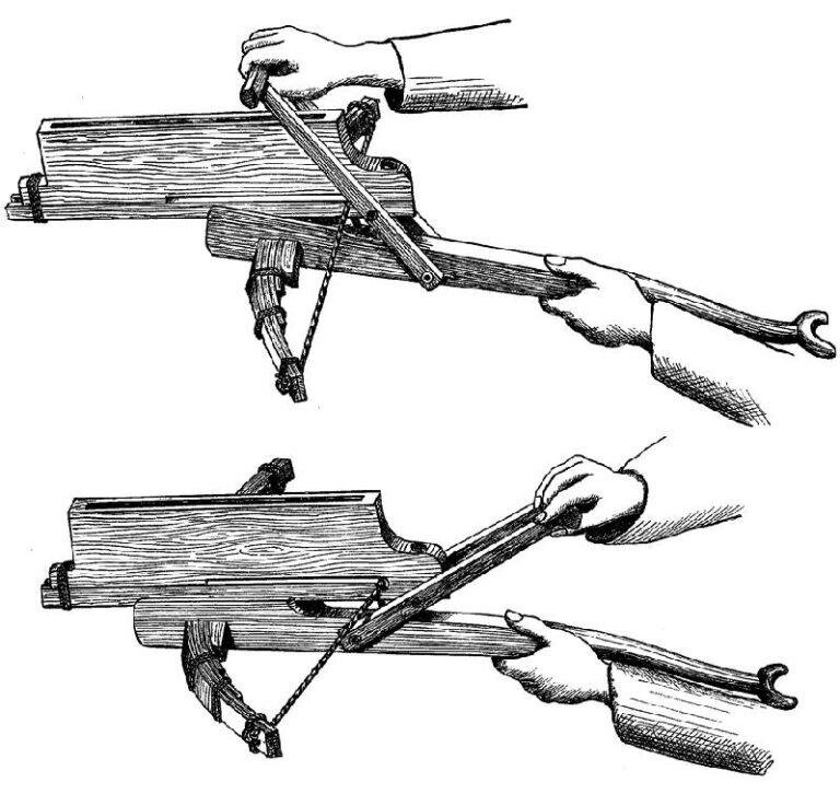 Многозарядный арбалет чертеж