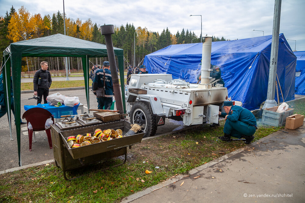 Полевая кухня мчс россии фото