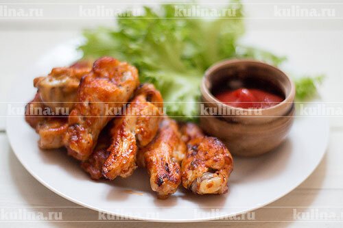 Куриные крылышки с паприкой