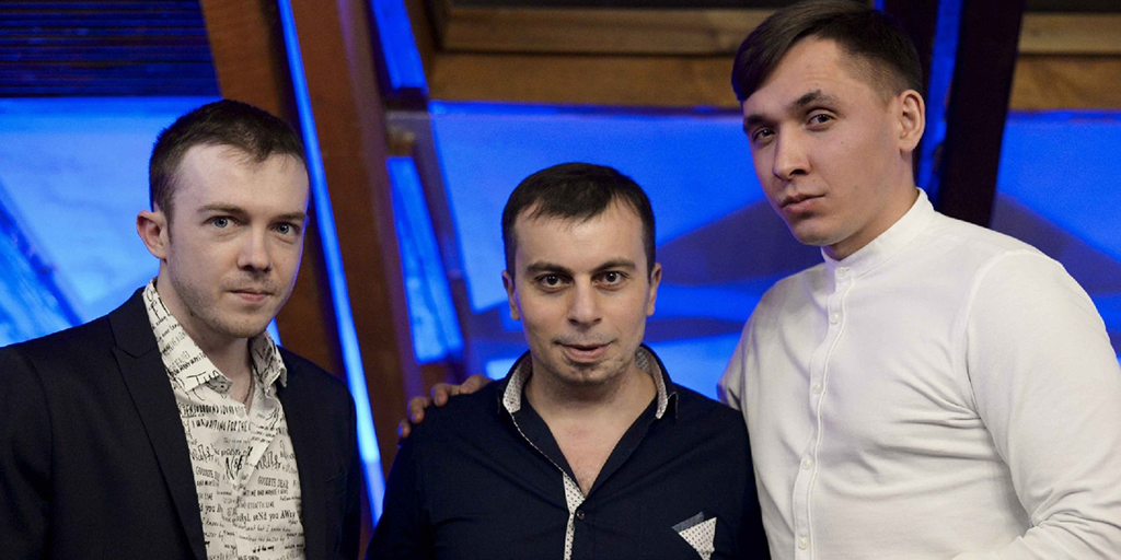 На фото: Алексей Евдокимов, Дмитрий Саввиди и Всеволод Толкачев, создатели приложения для поэтов