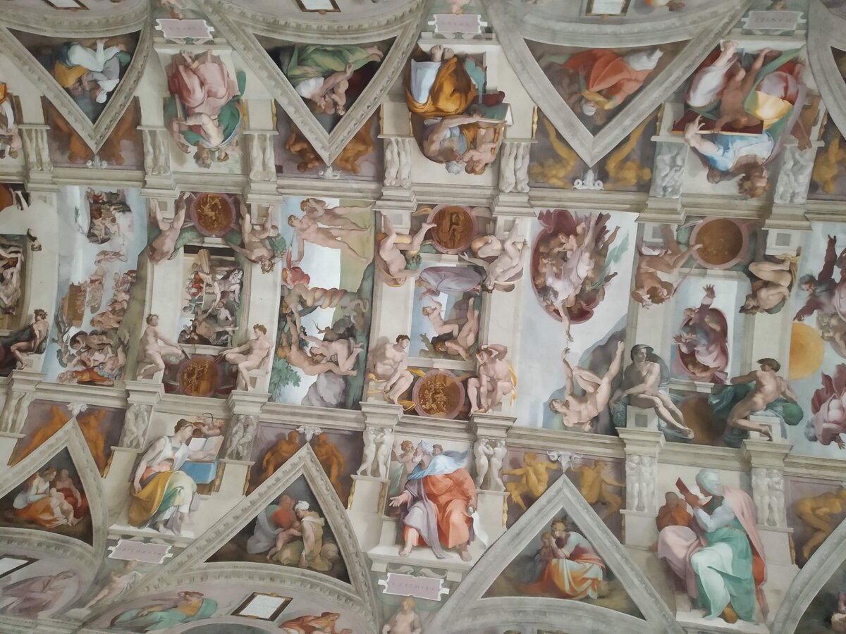 Фрески Микеланджело в Сикстинской капелле