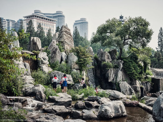 Парк в КНДР. Источник изображений: Яндекс. Картинки