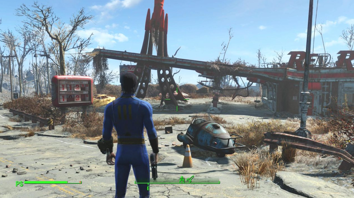 Одна из первых локаций, на которую нас приводит сюжет Fallout 4