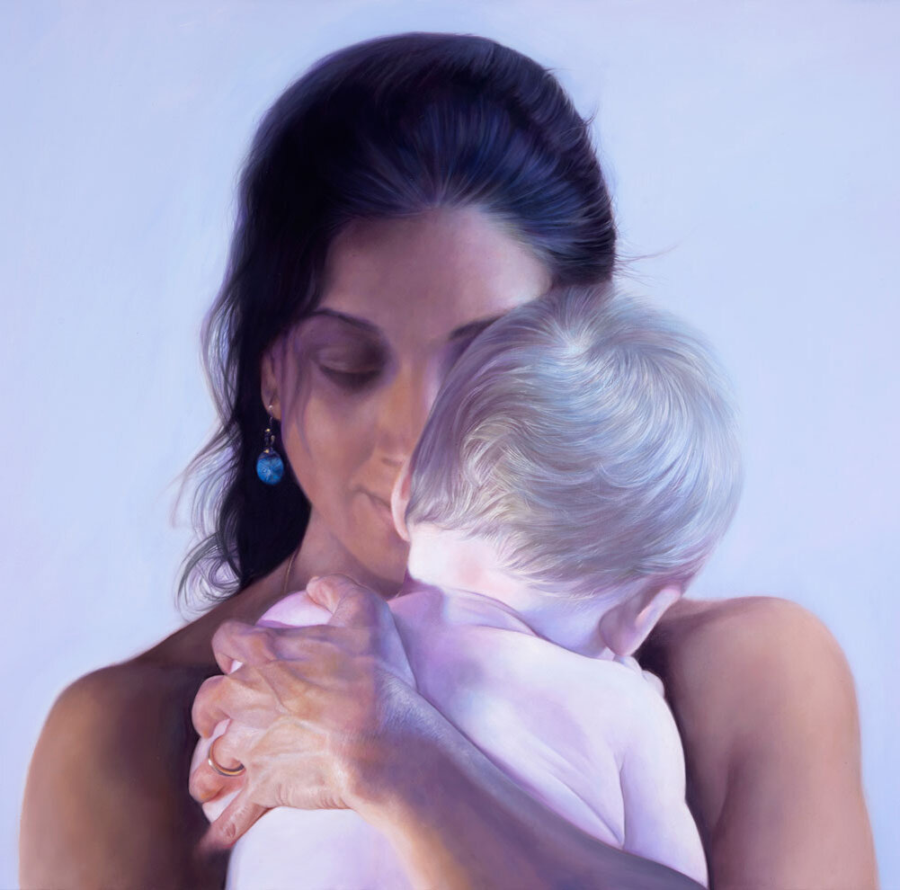"Her Gift" /фото :http://john-rowe.com/paintings/