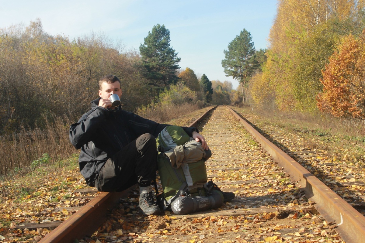 Автор в одном из множества своих путешествий