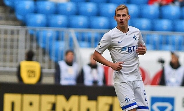 Роман Евгеньев уже вызывается в сборную России. Источник фото: fc-dynamo.ru