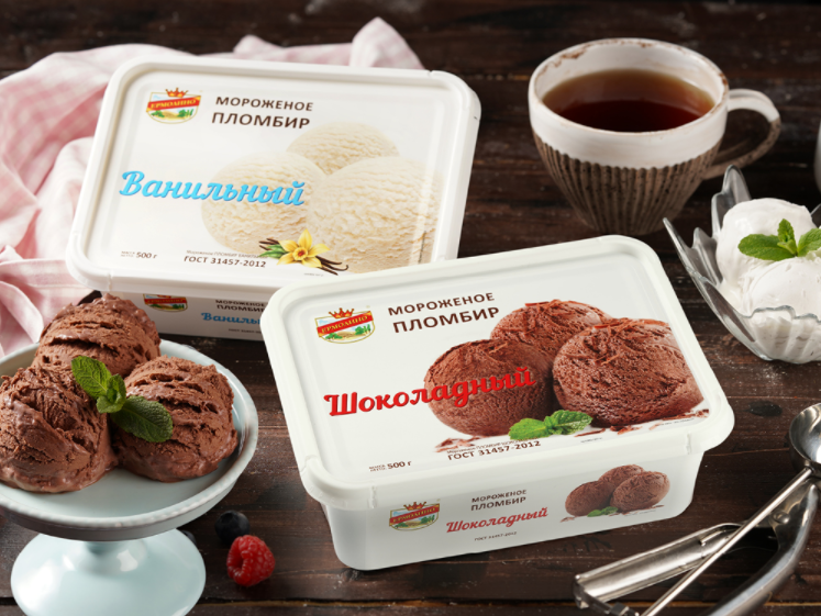 Мороженое ТМ ЕРМОЛИНО