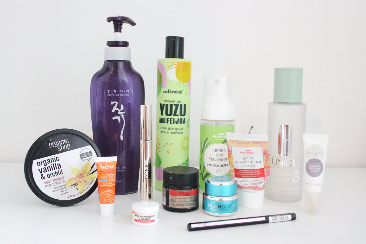 Мои пустые баночки за июль и август