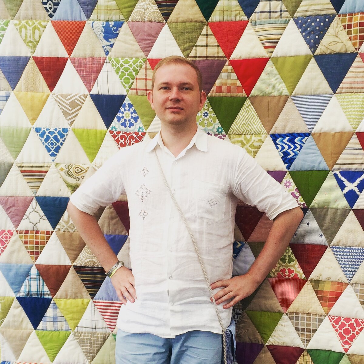 На фестивале лоскутного шитья в Суздале, 2018