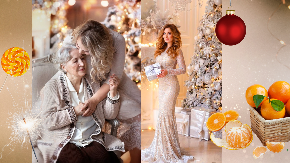 10 классных идей для новогодней фотосессии в фотостудии и на улице