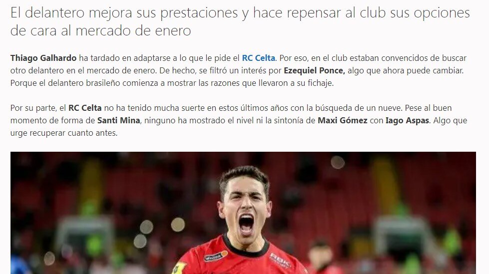 Испанская газета 