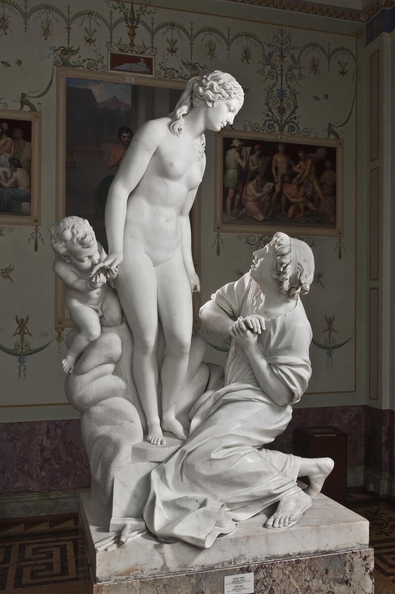 Пигмалион и Галатея, Эрмитаж.
