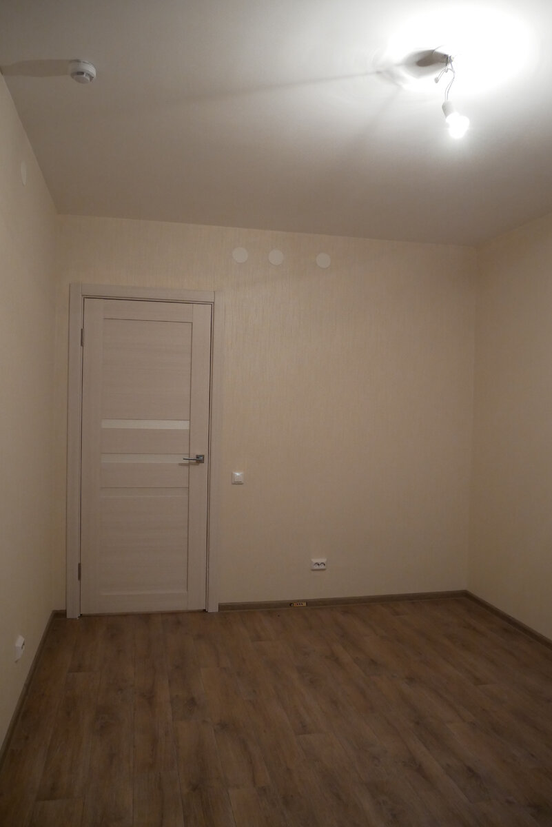 Фото квартиры до начала работ, ремонт от застройщика