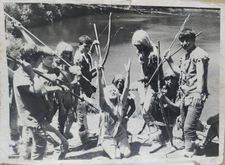 На съёмках фильма "Земля Санникова"