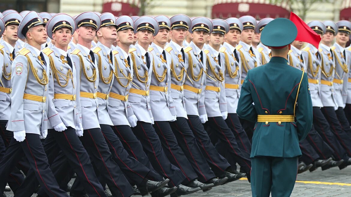 Парад в День Победы. 2019 г.
