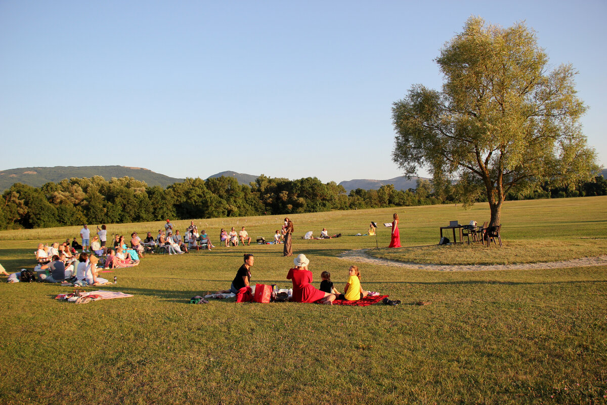 Концерт возле горы Али-Баир в Байдарской долине // Фото предоставлено организаторами концерта 