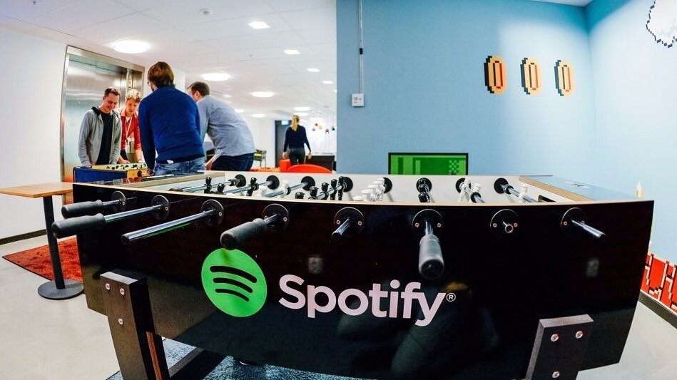 Штаб-квартира музыкального сервиса Spotify в Стокгольме