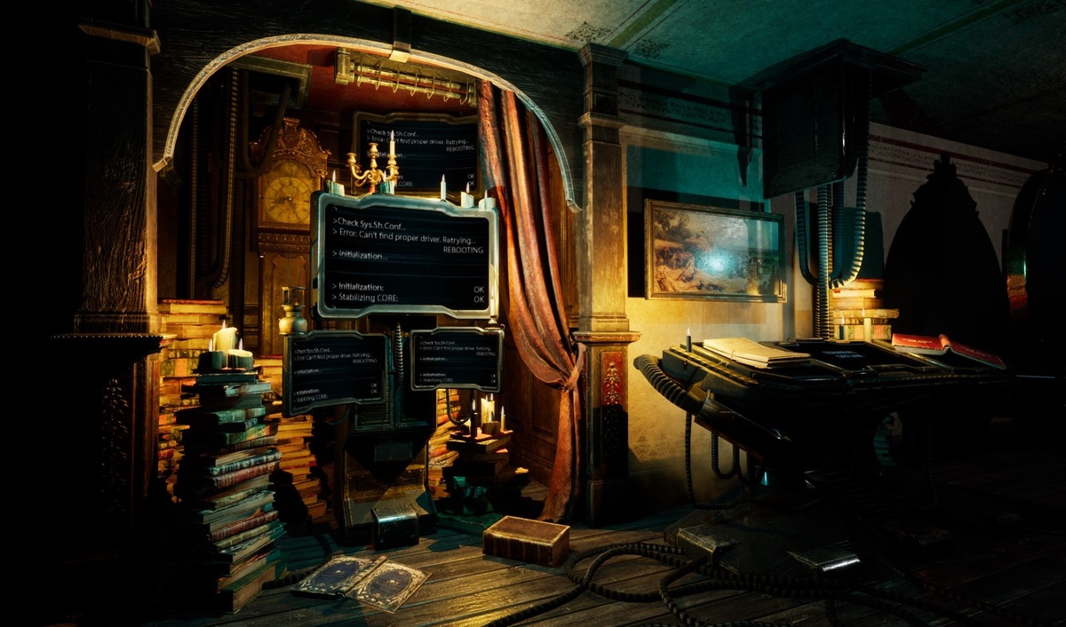 Сценарий стим-панк атмосферы 