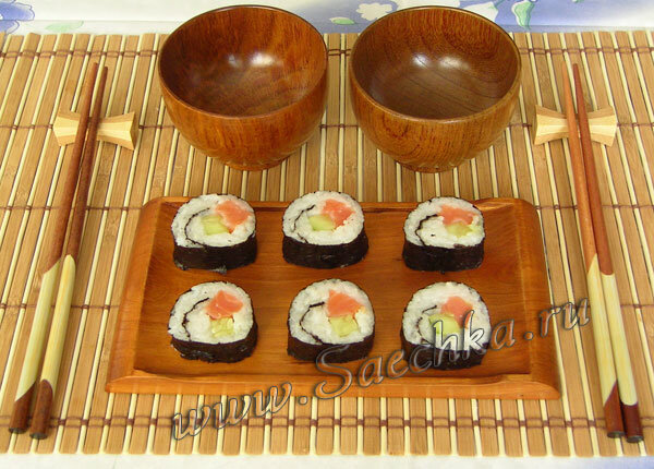 Готовим суши в домашних условиях — рецепт суши Филадельфия пошагово с видео.
