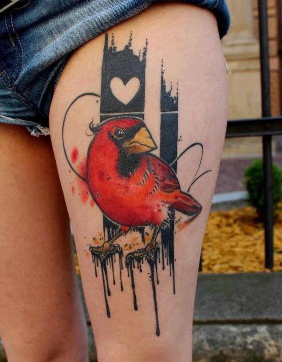 Идеи татуировок с птицами
